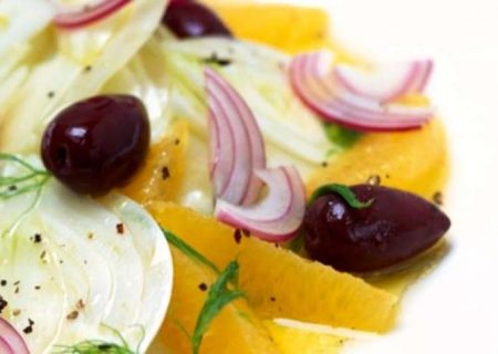 insalata depurativa di arance finocchio e olive